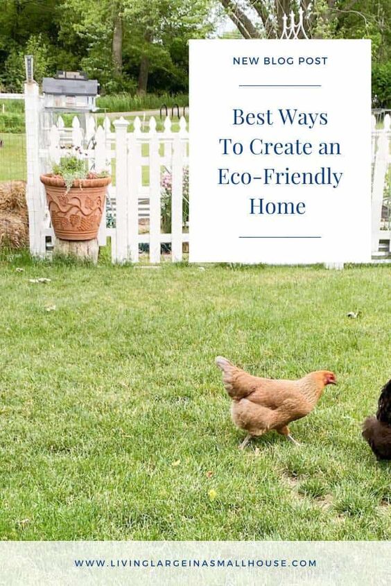 best ways to create an eco friendly home