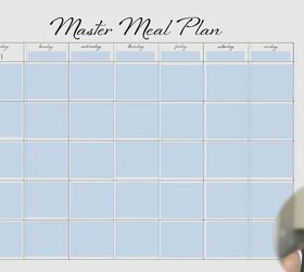 how i do a simple monthly meal plan tips free printable, Monthly meal plan template