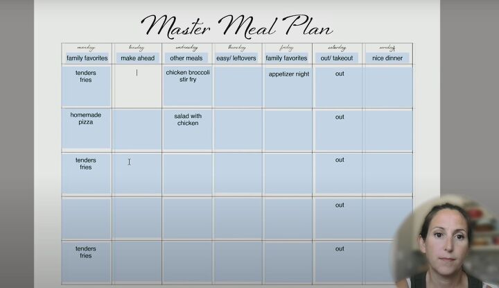 how i do a simple monthly meal plan tips free printable, Monthly meal plan ideas