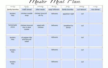 How I Do a Simple Monthly Meal Plan: Tips & Free Printable