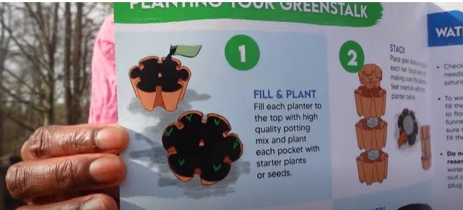 greenstalk planting guide how to grow food in a small space, Three steps to set up