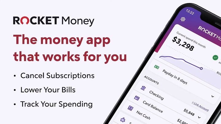 the 5 best ways to save money fast, Rocket Money app