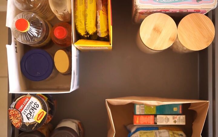 organize your house for free with these diy organizer ideas, Organizing a pantry