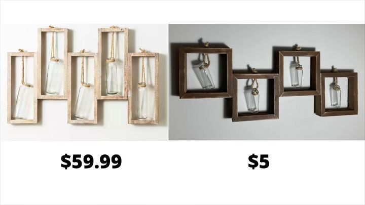 11 kirkland s home decor dupes you can diy at home, Hanging bud vases