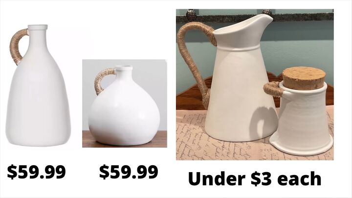 11 kirkland s home decor dupes you can diy at home, Rope handled vases