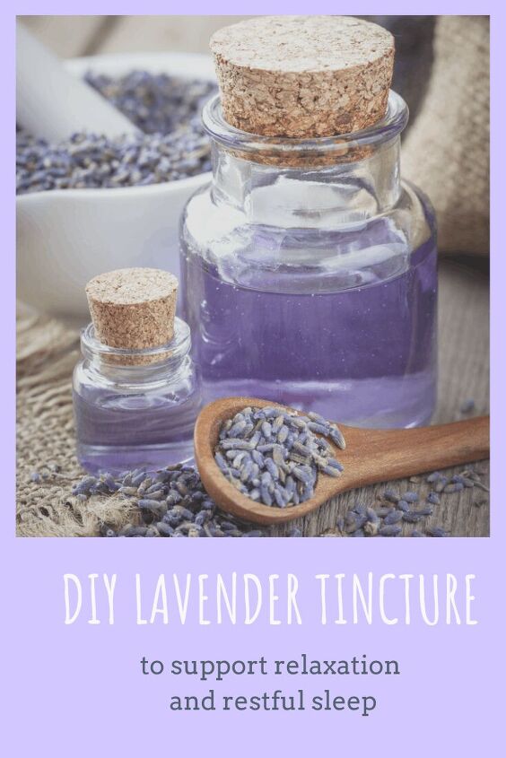 10 amazing uses for vodka besides making cocktails, DIY Lavender Tincture to support relaxation and restful sleep
