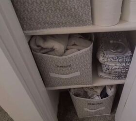 spring cleaning on a budget how to organize your linen closet, After organizing