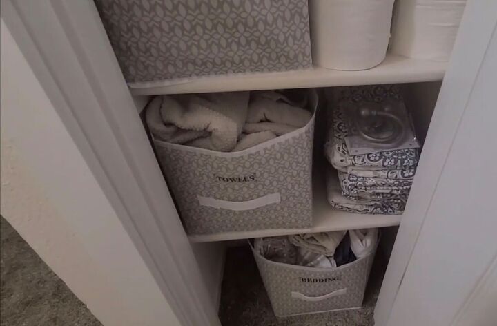 spring cleaning on a budget how to organize your linen closet, After organizing