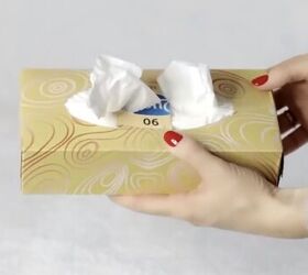 12 creative hacks to reuse tissue boxes for organization & storage around the house