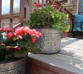 frugal ways to decorate your yard with potted plants, how to landscape cheap with potted plants