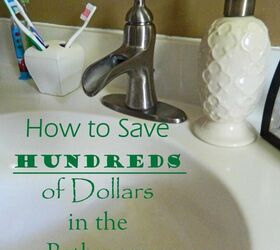 how to save hundreds of dollars in the bathroom, diy bathroom cleaners