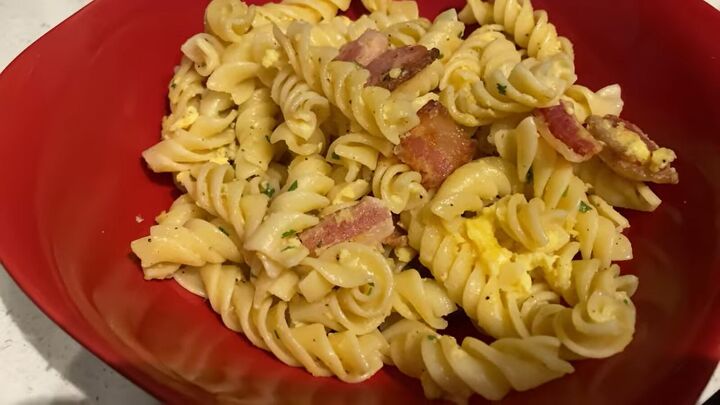 5 quick easy 5 ingredient meals you can make on a budget, Easy carbonara recipe