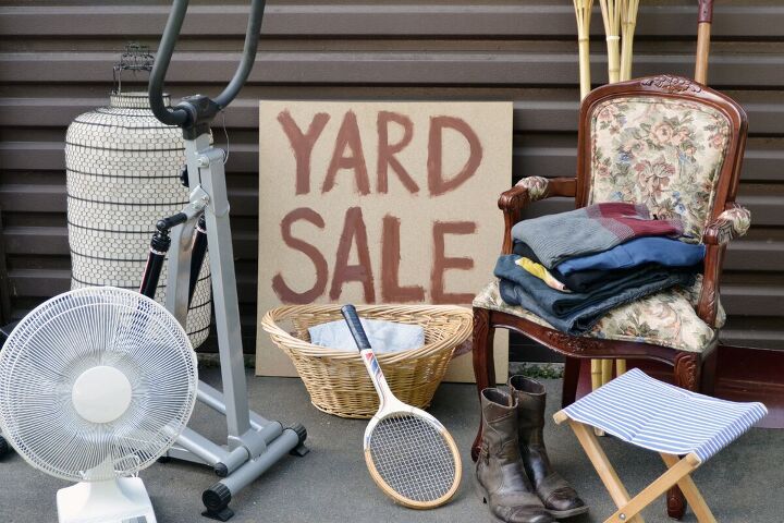 how to easily turn yard sale trash into treasure, Yard sale