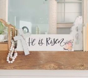 3 diy spring decor crafts you can make with dollar tree items, Decorative sign