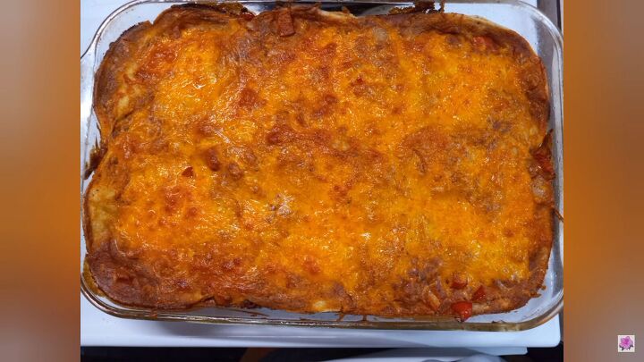 7 easy meals for large families on a budget, Enchiladas casserole