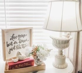 the best ways to use books in your decorating, Thrift store lamp transformation