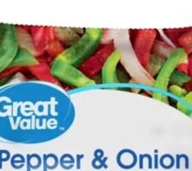 3 easy tasty cheap crockpot meals that serve 4 people, Pepper and onion blend from Walmart