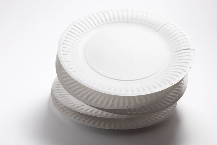 survival essentials the best food to stockpile for any crisis, Stack of white paper plates