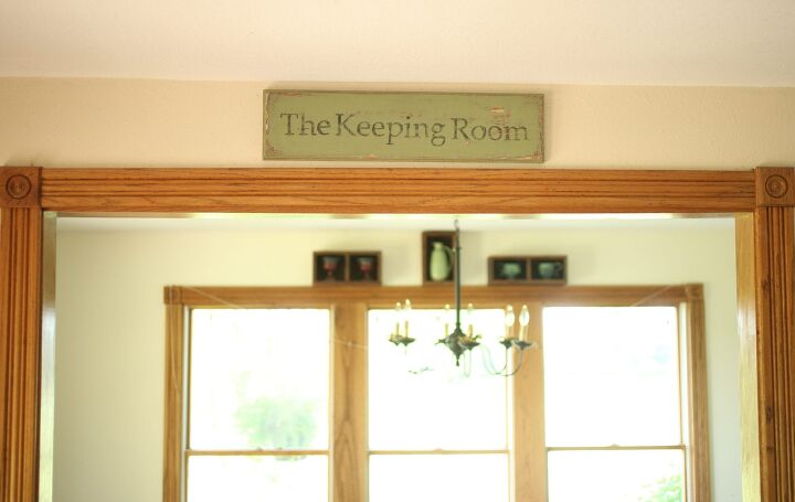 adding farmhouse style seven inexpensive ways, The keeping room