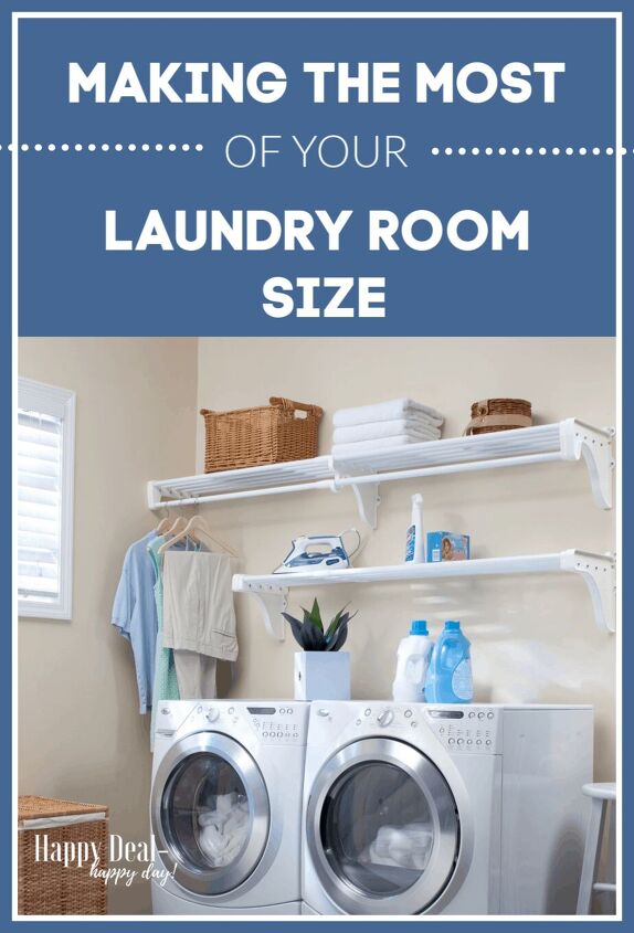 making the most of your laundry room size, laundry room size