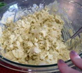 from farm to table how to preserve eggs and be more self sufficient, Egg salad in a glass bowl