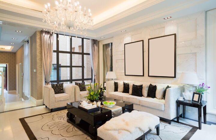 easy tips on make your home look expensive, Luxurious living space