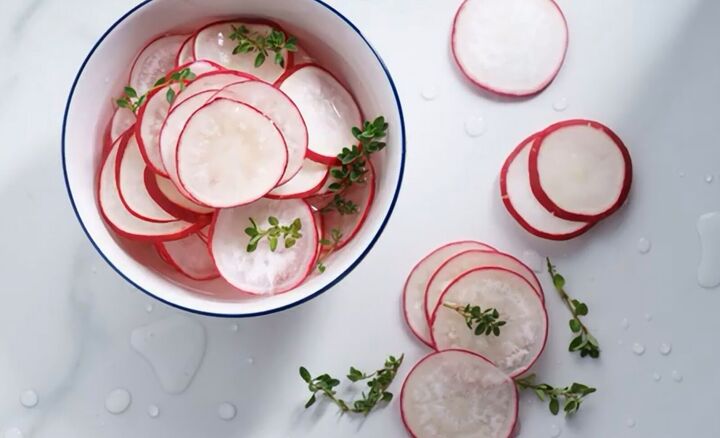 11 frugal food swaps to help you save money, Swapping water chestnuts for radishes