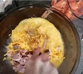 4 cheap quick healthy leftover ham recipes, Adding ham and cheese