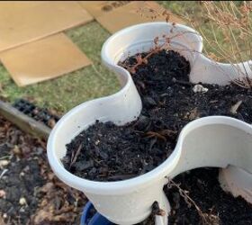 how to grow food with dollar tree gardening tools supplies, How to build Dollar Tree stackable planters