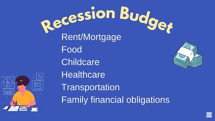 how to recession proof your finances, Recession budget