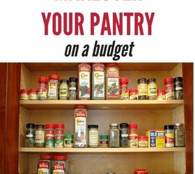 how to makeover your pantry on a budget, Use these tips to Makeover your Pantry on a Budget frugal home improvement