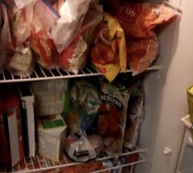clutter control 10 things you re buying way too much of, Overflowing freezer