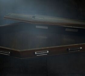 You Can Truly Rest in Peace in This Tiny Coffin Camper