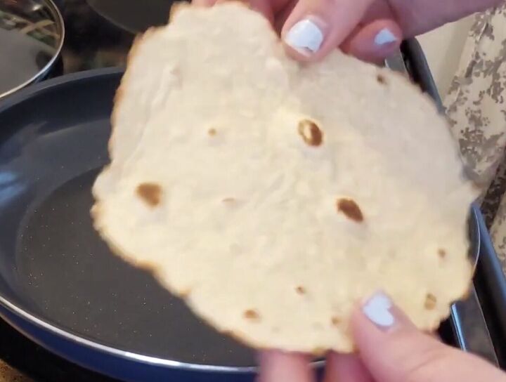 common budget meal fails how to fix them, Changing flatbreads into tortillas