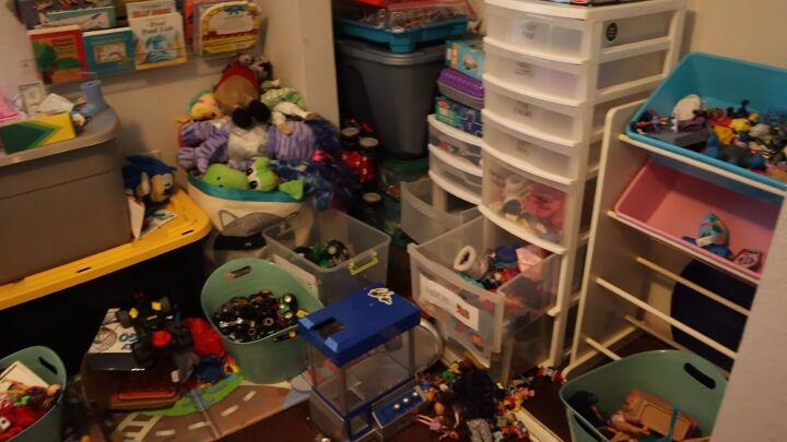 7 playroom organization ideas decluttering hacks, Messy playroom