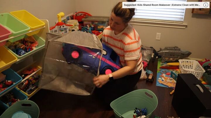 7 playroom organization ideas decluttering hacks, Organizing a playroom with big bags