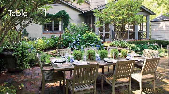 7 easy patio ideas on a budget you can try this summer, Dining area on a patio