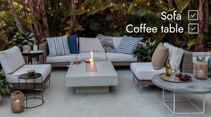 7 easy patio ideas on a budget you can try this summer, Chill out area on a patio