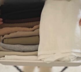 These are all the clothes she owns as a minimalist