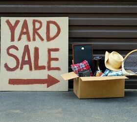 10 important questions to ask when decluttering, Yard Sale