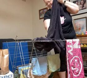 extreme decluttering, Doing laundry