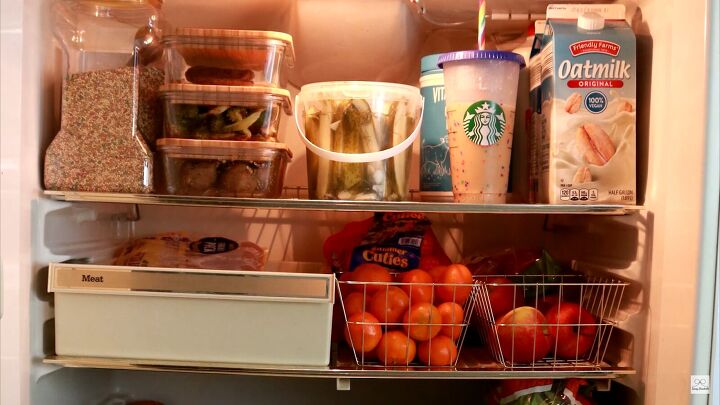 fridge organization, Over organizing a fridge