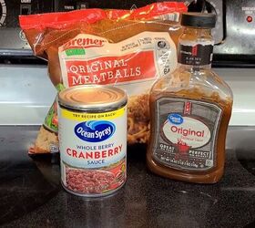 what to do with leftover meatballs, Ingredients for cranberry meatballs