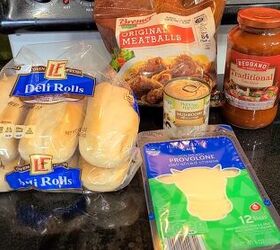 what to do with leftover meatballs, Ingredients for meatball subs