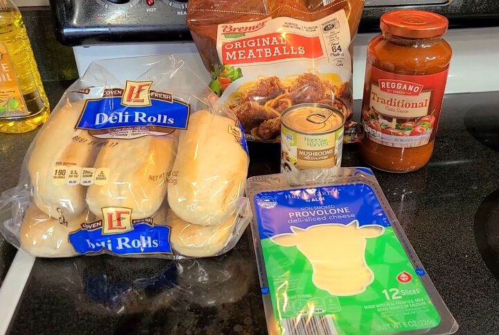 what to do with leftover meatballs, Ingredients for meatball subs