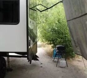 keeping rv cool in extreme heat, Extending the awnings on an RV