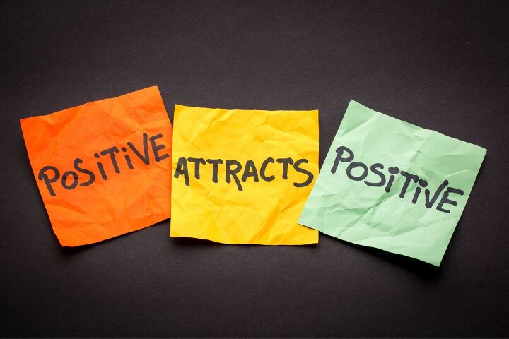 the law of attraction money, Positive attracts positive