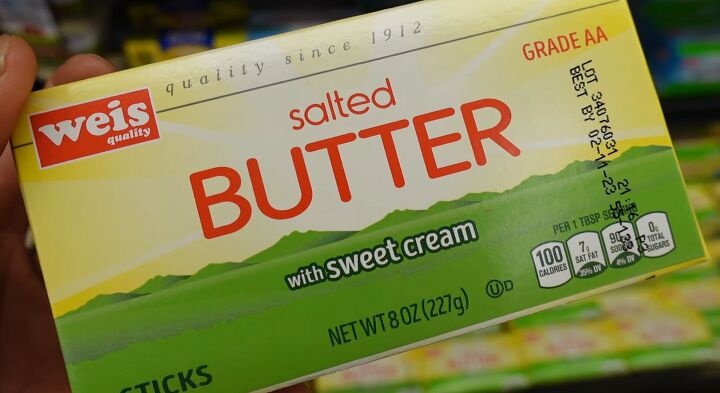 butter hacks, Salted butter