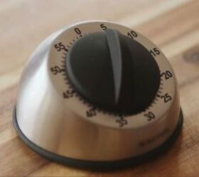how to save money in the kitchen, Using a timer
