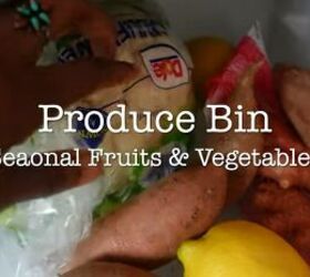 fridge organization, Produce bins